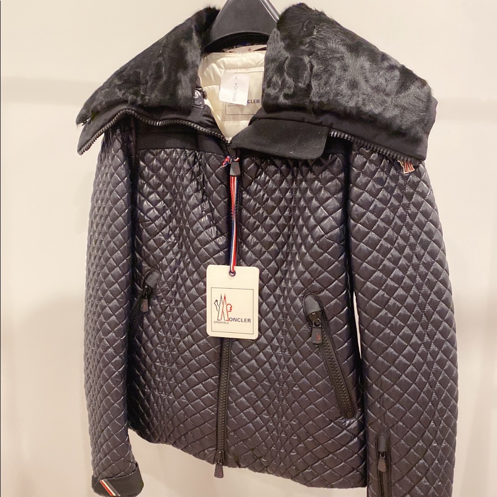 Moncler Leather Jacket size1